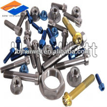 baoji price for titanium bolts and nuts